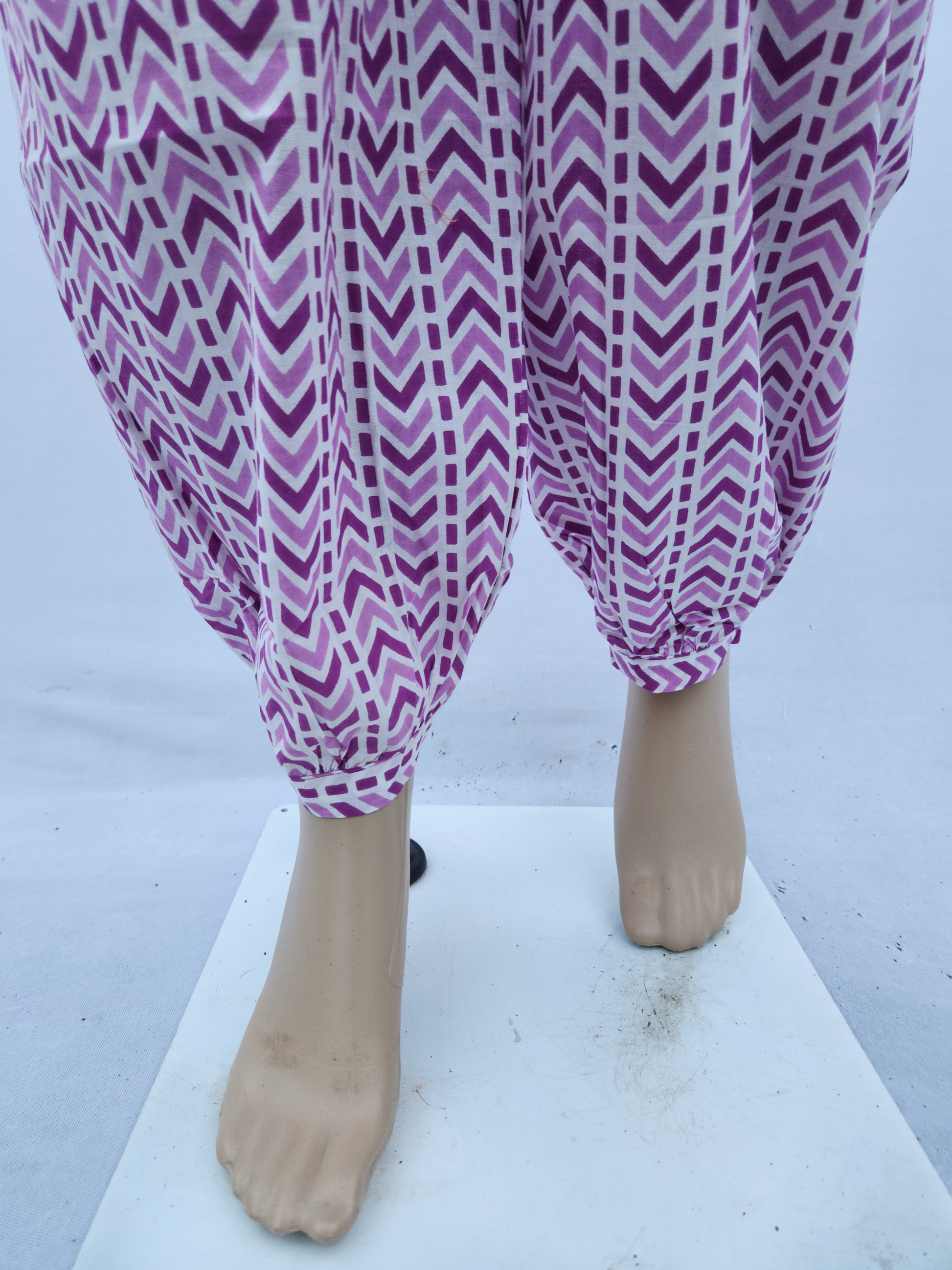 Purple Pure Cotton Kurthis set with Straight Pant for women | Stylish Kurthis & Kurtis Sets for Women | Threyas 